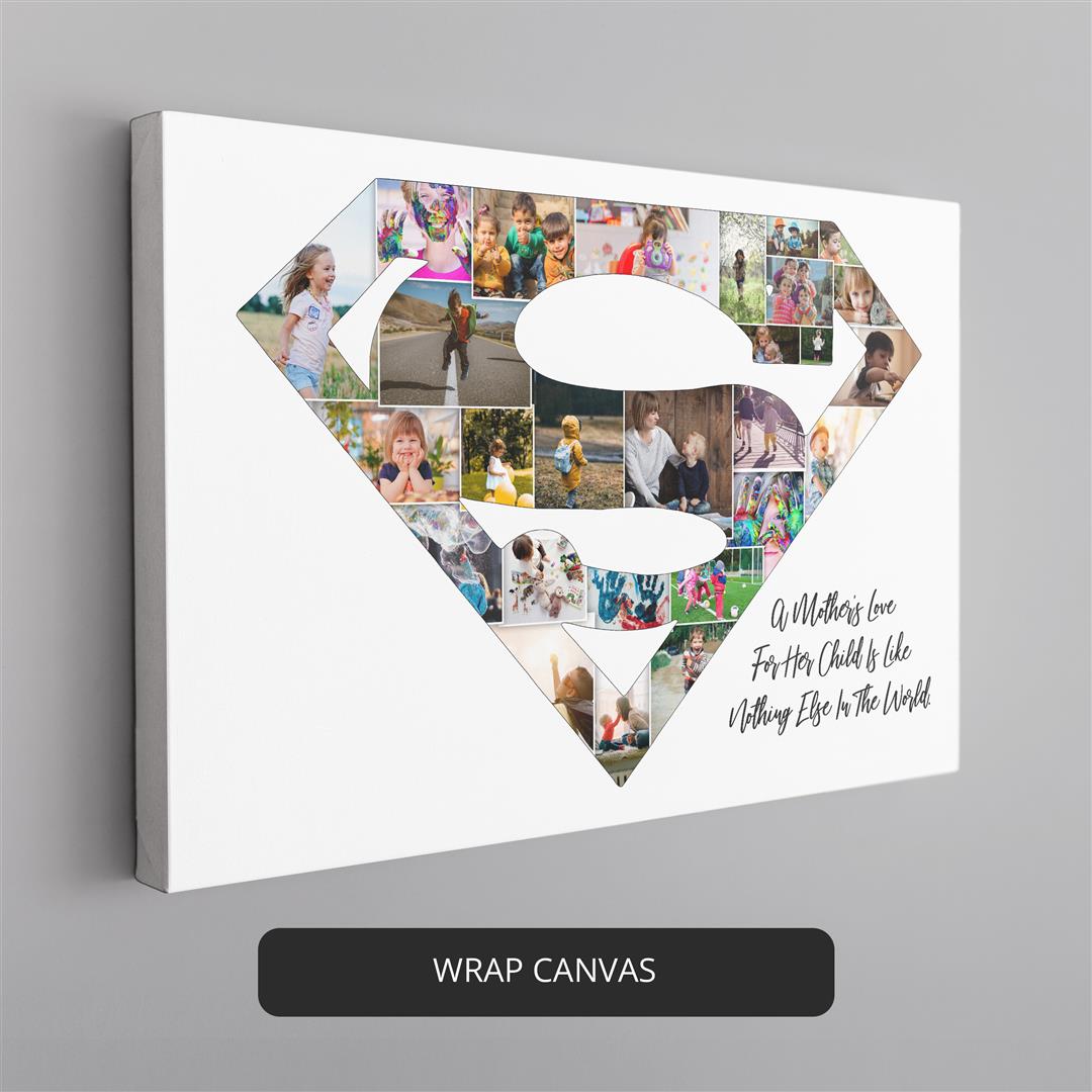 Unique Superman Gifts - Explore the best superman themed gifts in our custom photo collage collection