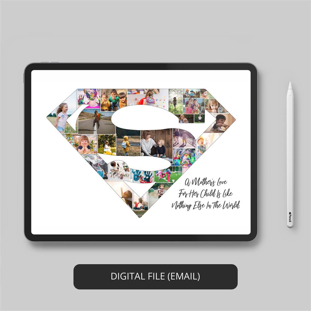 Create Memories with Superman - Discover the best superman gifts for him in our photo collage selection