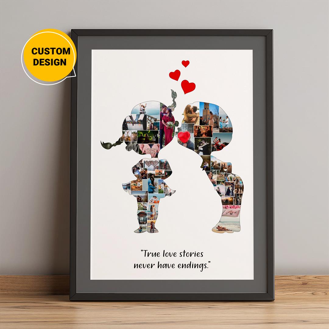 Personalized Photo Collage - Thoughtful Gift Ideas for Girlfriend