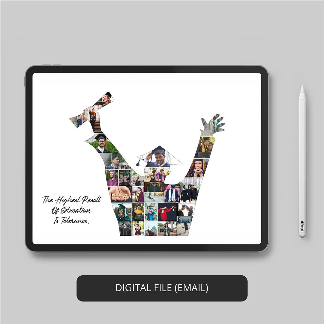 Thoughtful Graduation Gifts for Her and Him - Custom Photo Collage Ideas