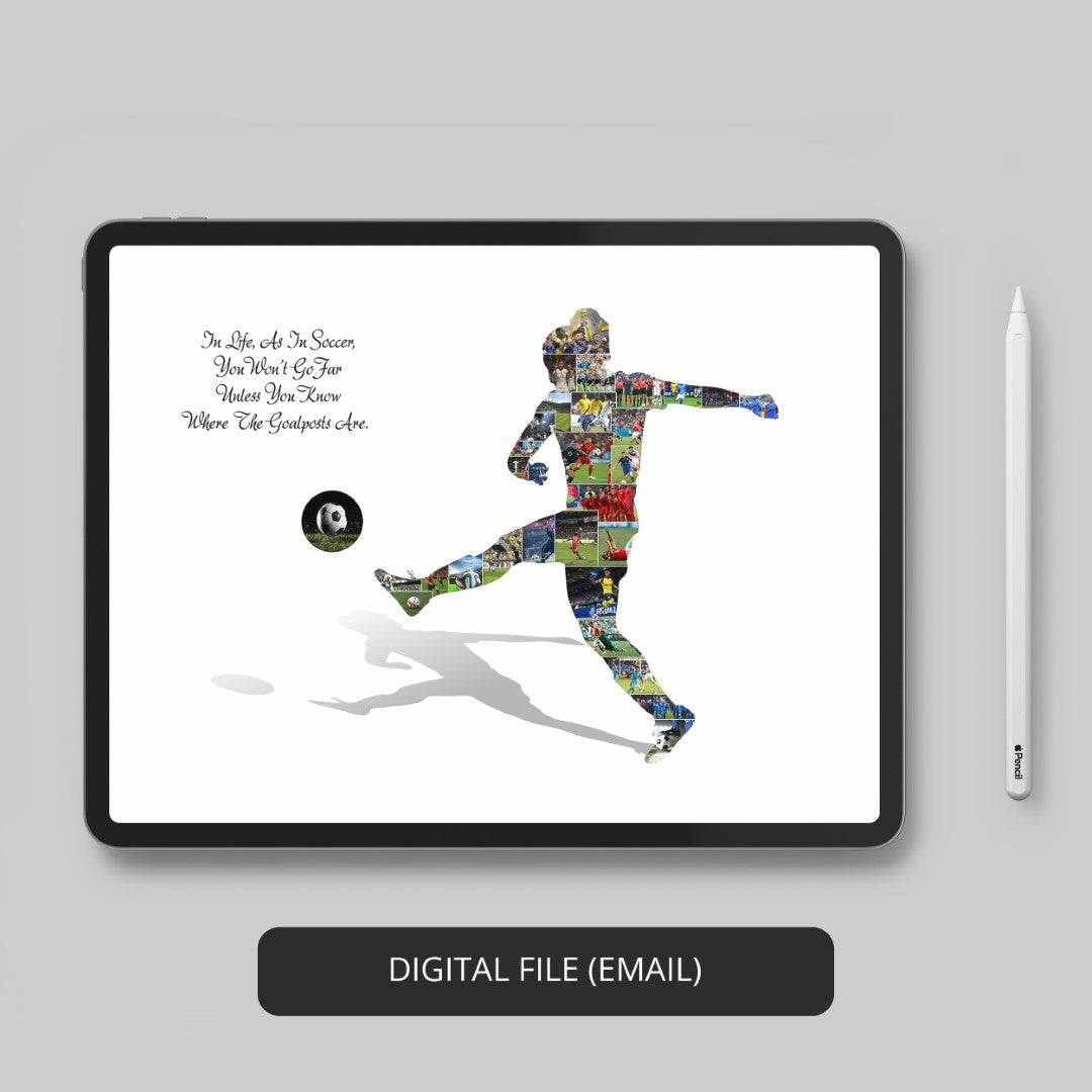 Football Christmas Gifts: Football-themed Canvas Wall Art for Fans