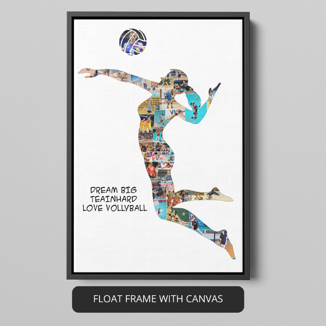 Volleyball Poster Ideas - Decorate Your Space with Personalized Volleyball Collage