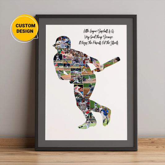 Personalized Baseball Gifts and Photo Collage Creations from CollageMasterCo