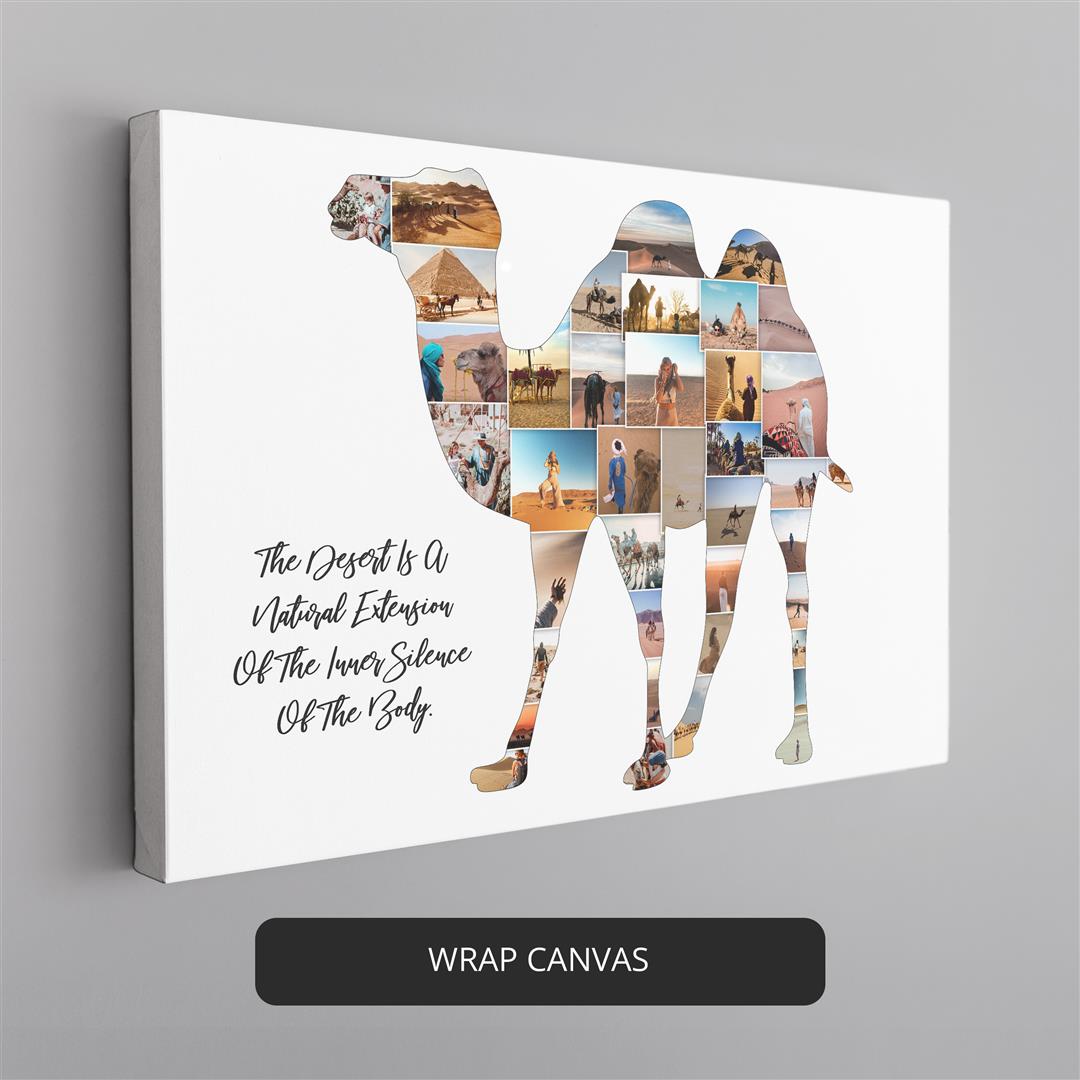 Camel Themed Gifts: Personalized Photo Collage