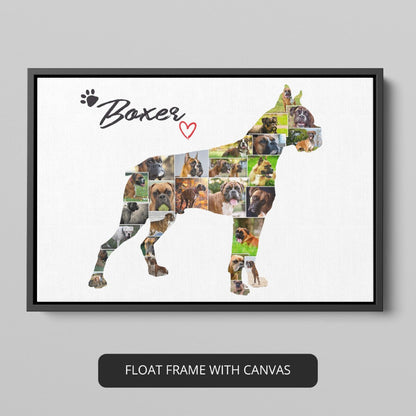 Dog Sympathy Gifts - Personalized Dog Collage to Honor Your Beloved Pet