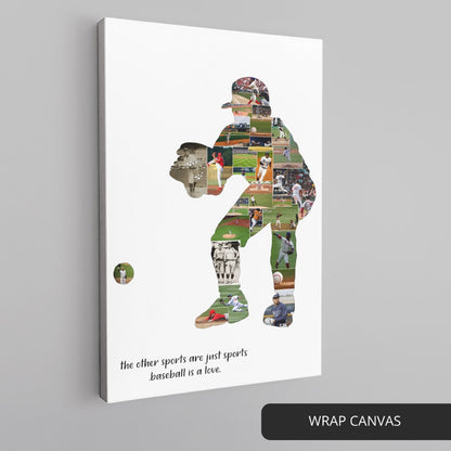 Baseball Lover Gifts: Discover the Perfect Baseball Artwork Canvas Collage