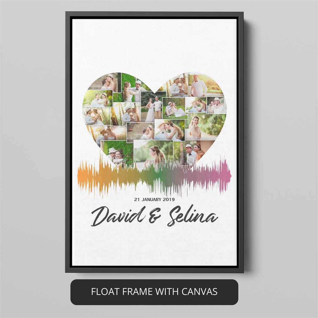 Heart Shaped Gifts for Friends: Thoughtful and Personalized Photo Collage