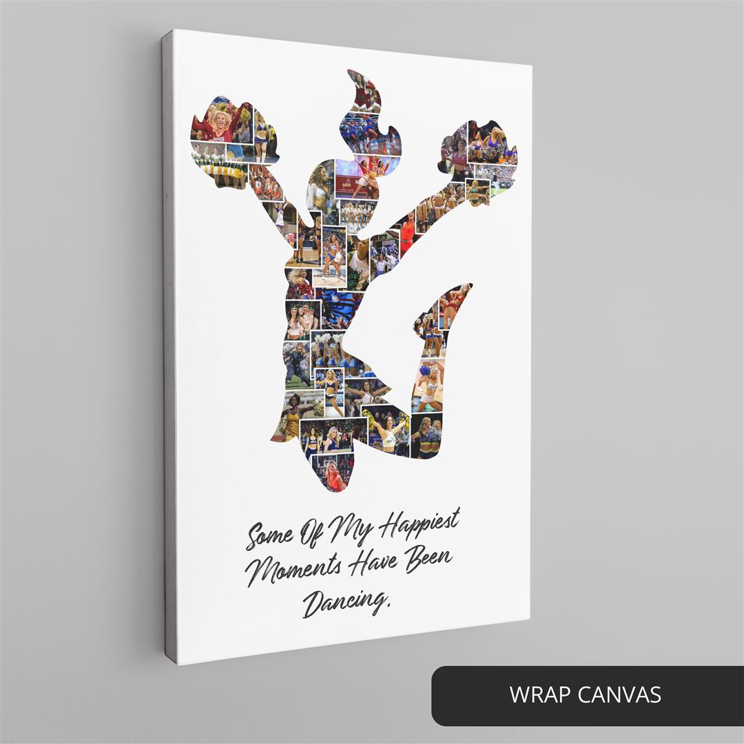 Senior Cheerleader Gifts: Memorable Personalized Cheerleading Photo Collage