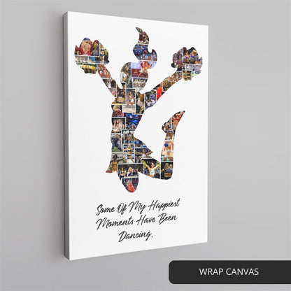 Senior Cheerleader Gifts: Memorable Personalized Cheerleading Photo Collage