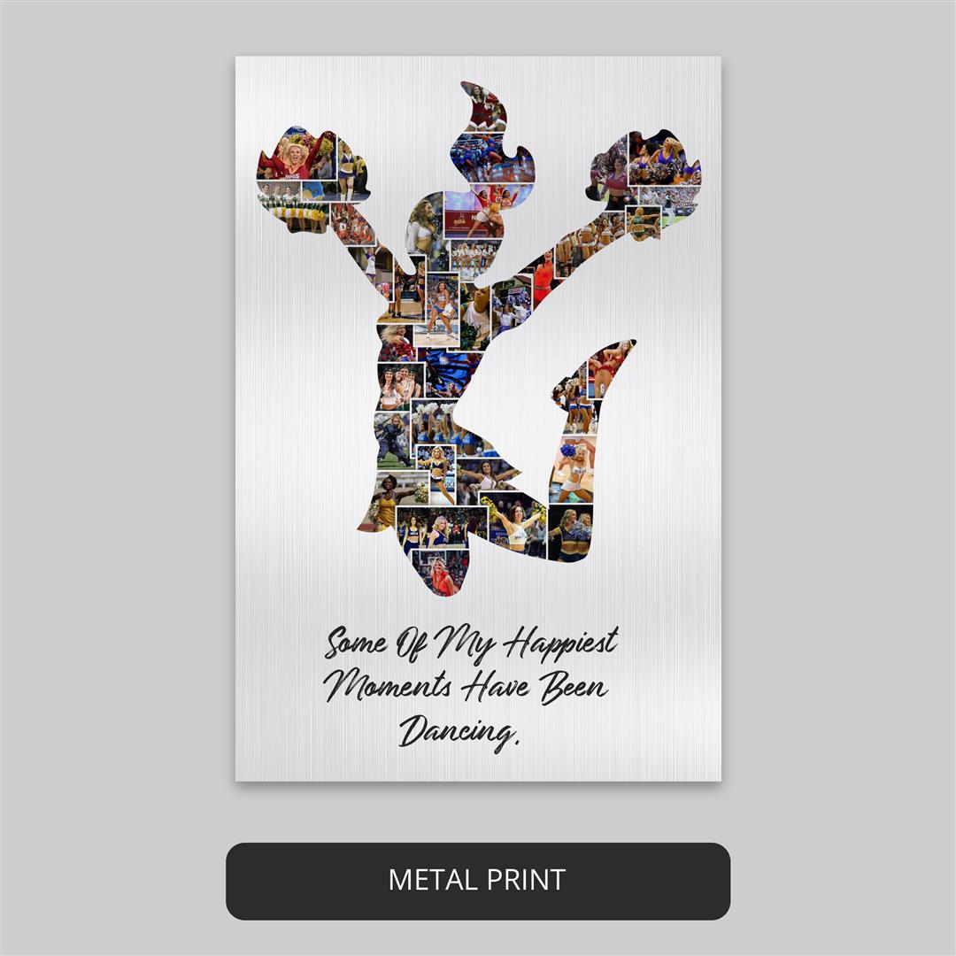 Personalized Cheerleading Gifts: Stunning Photo Collage for Cheerleaders