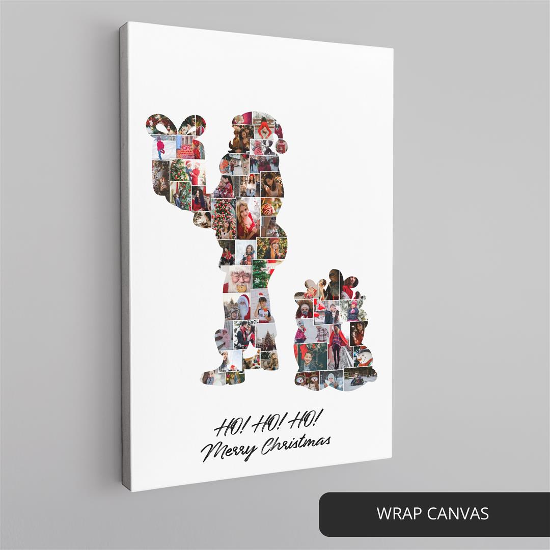 Best Christmas Gifts: Handcrafted Photo Collage with Jingle Bell Art