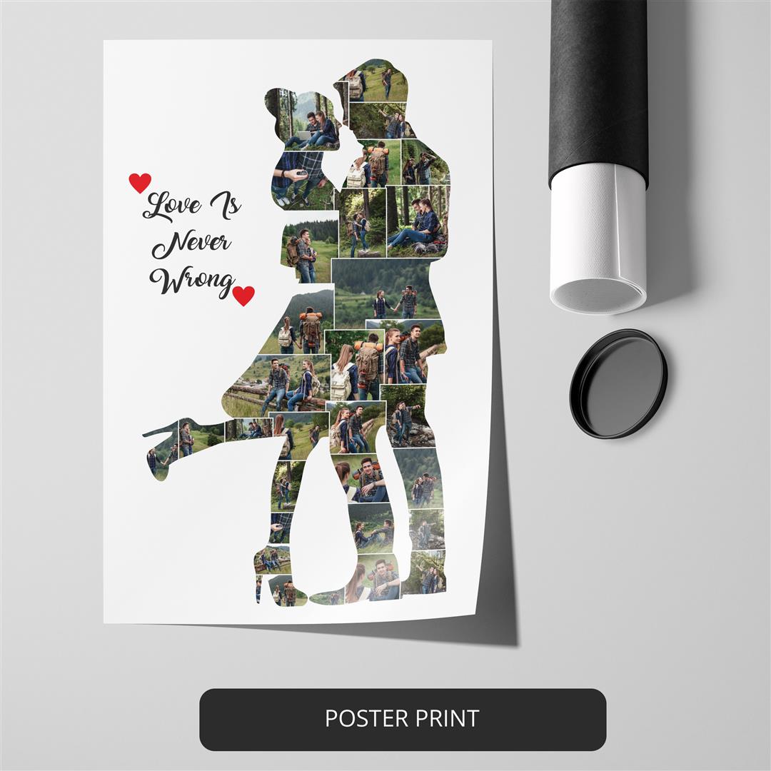 Anniversary Gifts for Couples - Personalized Couple Gift | Couple Canvas Wall Art