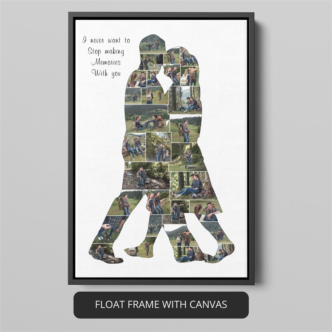 Couple Canvas Wall Art - Perfect Gift for a Romantic Duo