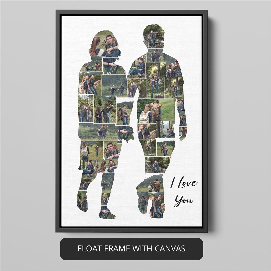 Christmas Gift Ideas for a Couple: Romantic Personalized Photo Collage