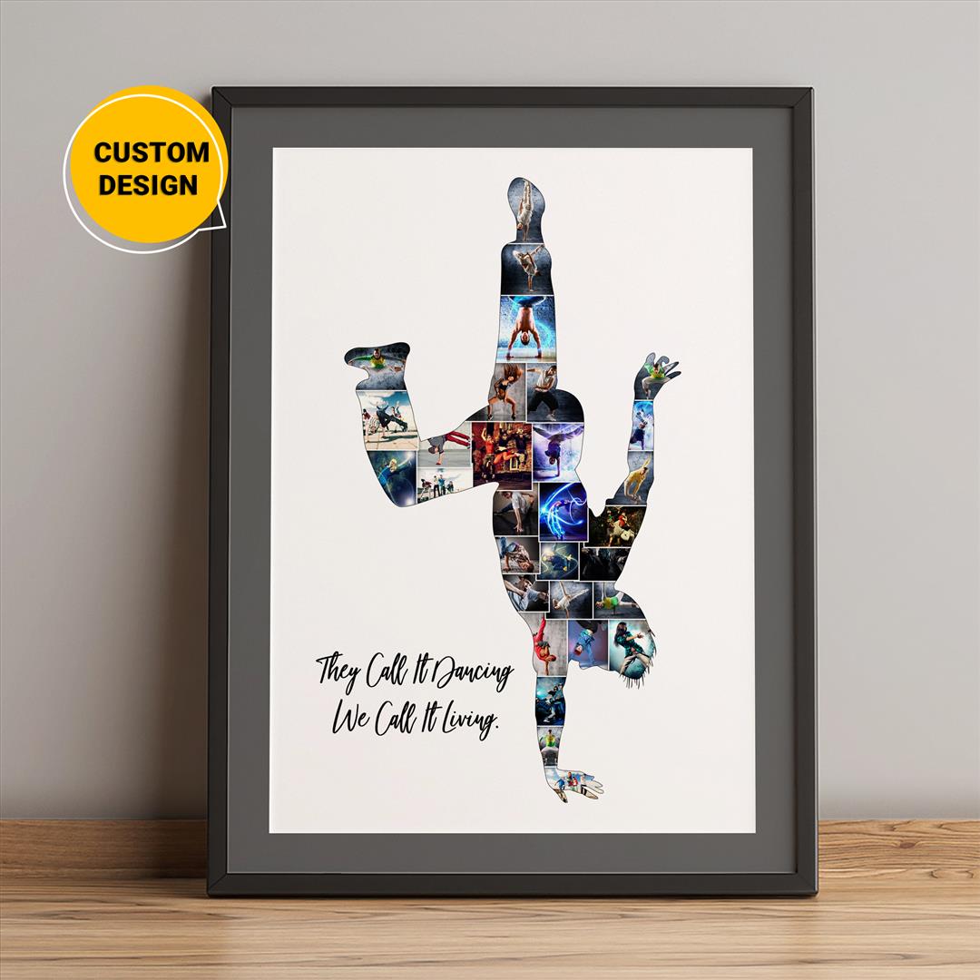 Personalized Dance Gifts: Customized Dance Photo Collage