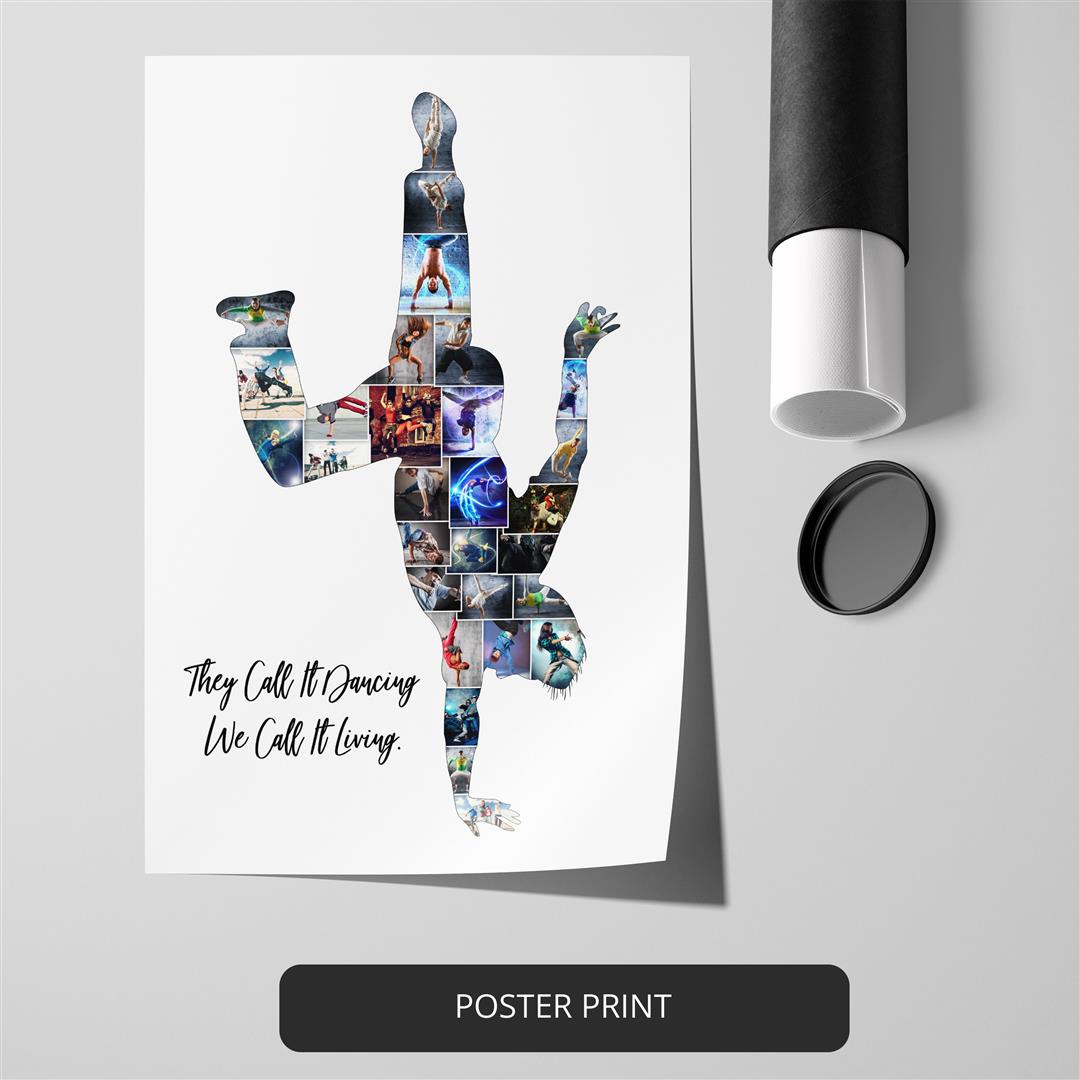 Dance Teacher Gifts: Personalized Dance Art Pictures