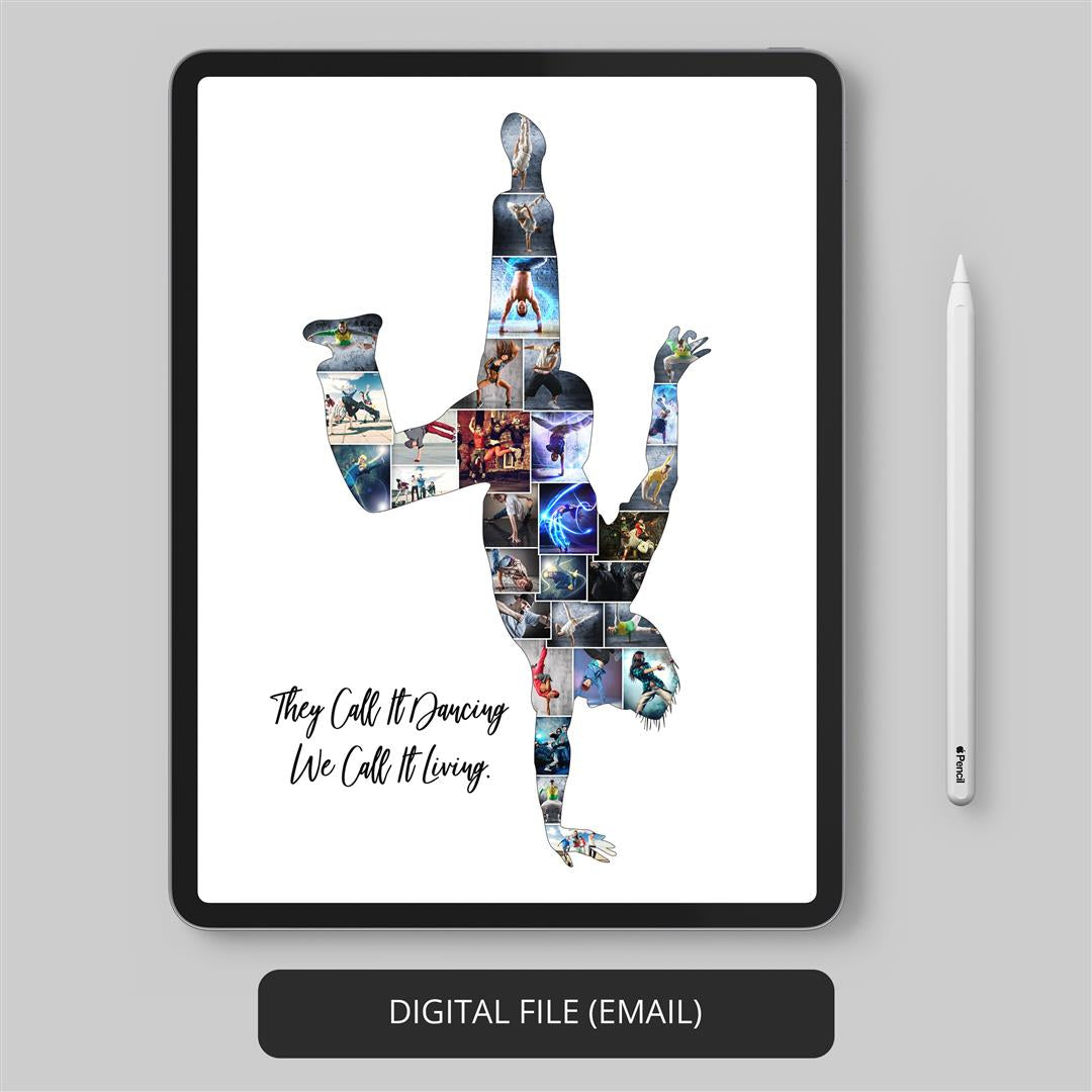 Dance Canvas Wall Art: Customized Gift for Dance Enthusiasts
