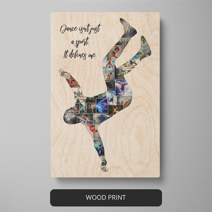 Express Your Love for Dance: Personalized Dance Poster Collage