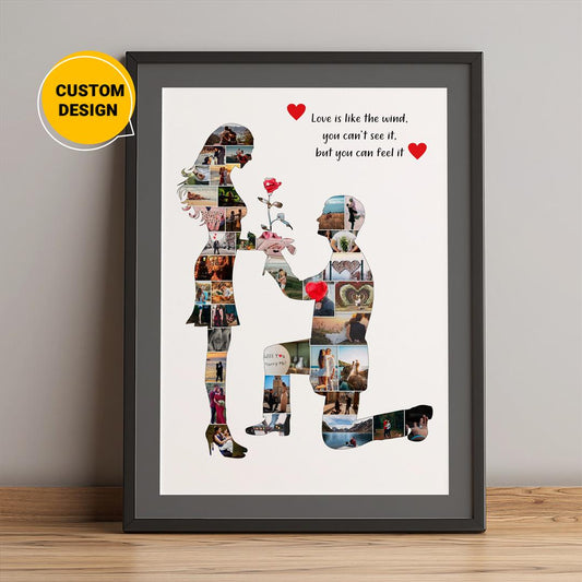 Couple Photo Collage: A Personalized Wall Art for Couples