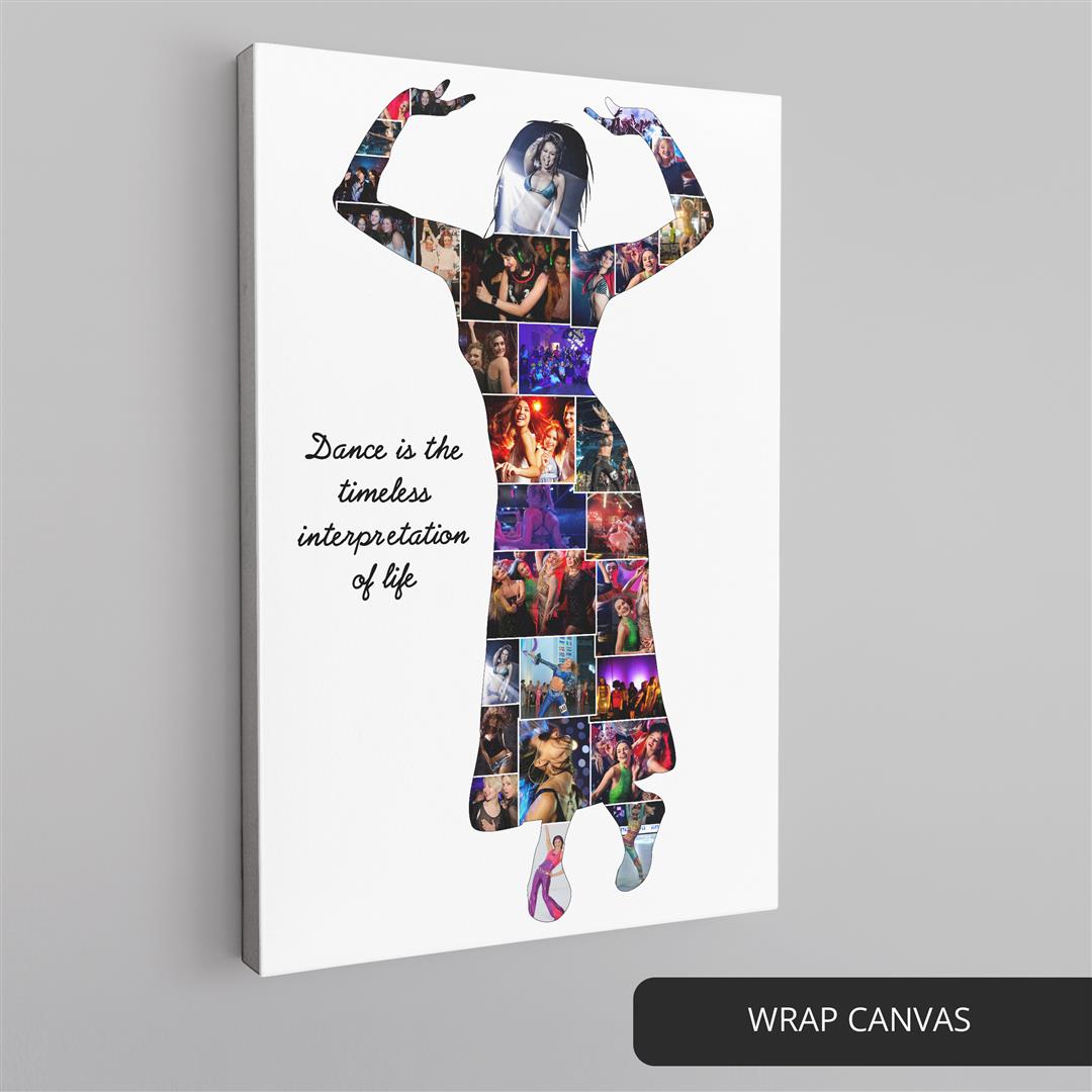 Gifts for the Dancer: Custom Dance Photo Collage - Celebrate Their Passion
