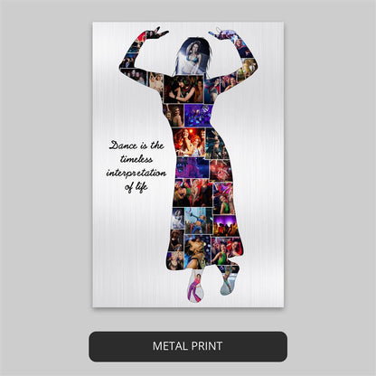 Expressive Dance Gift Ideas: Personalized Photo Collage - Perfect for Dancers