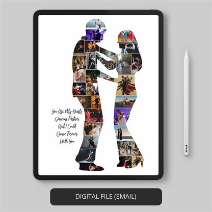 Anniversary Gift for Couple: Express Love with a Personalized Photo Collage