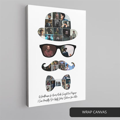 Best Gifts for Men - Custom Birthday Photo Collage