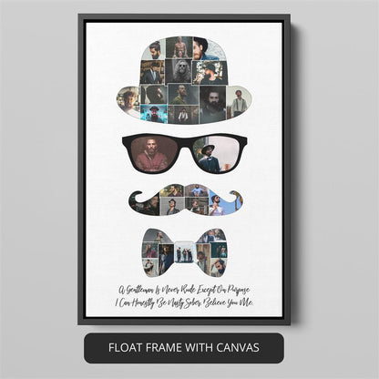 Good Gifts for Men - Personalized Christmas Collage