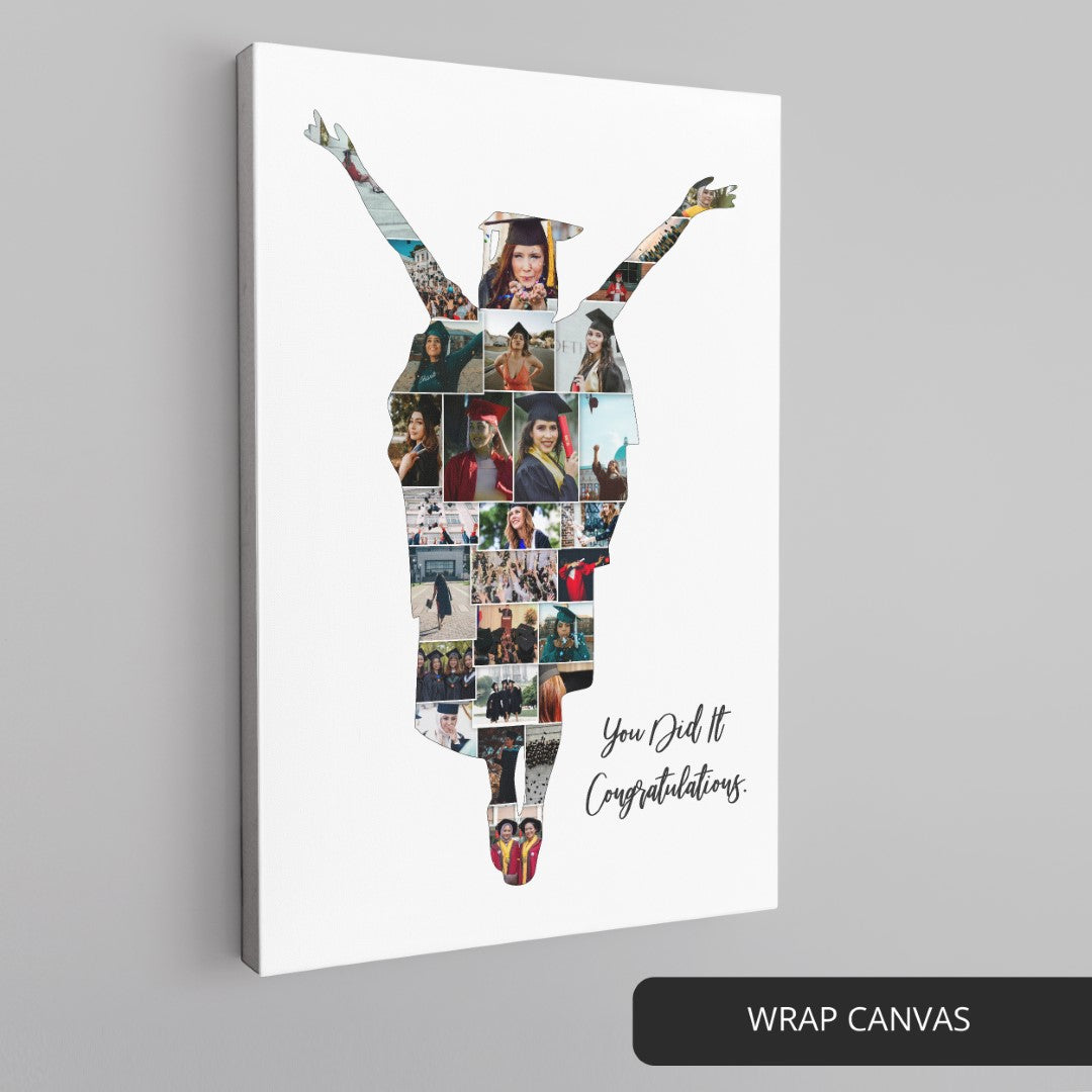 Best Friend Gifts: Personalized Graduation Photo Collage