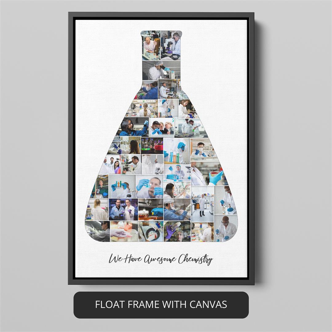 Chemistry Photos: Personalized Chemistry Gift Ideas in a Stunning Photo Collage