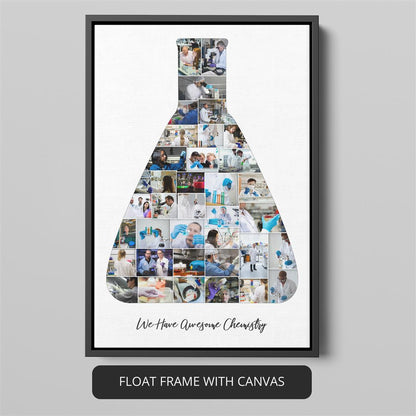 Chemistry Photos: Personalized Chemistry Gift Ideas in a Stunning Photo Collage