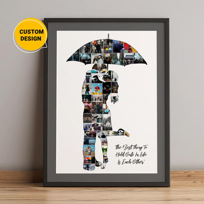 Personalized Couple Collage Photo Frames - Unique Gift Ideas for Couples