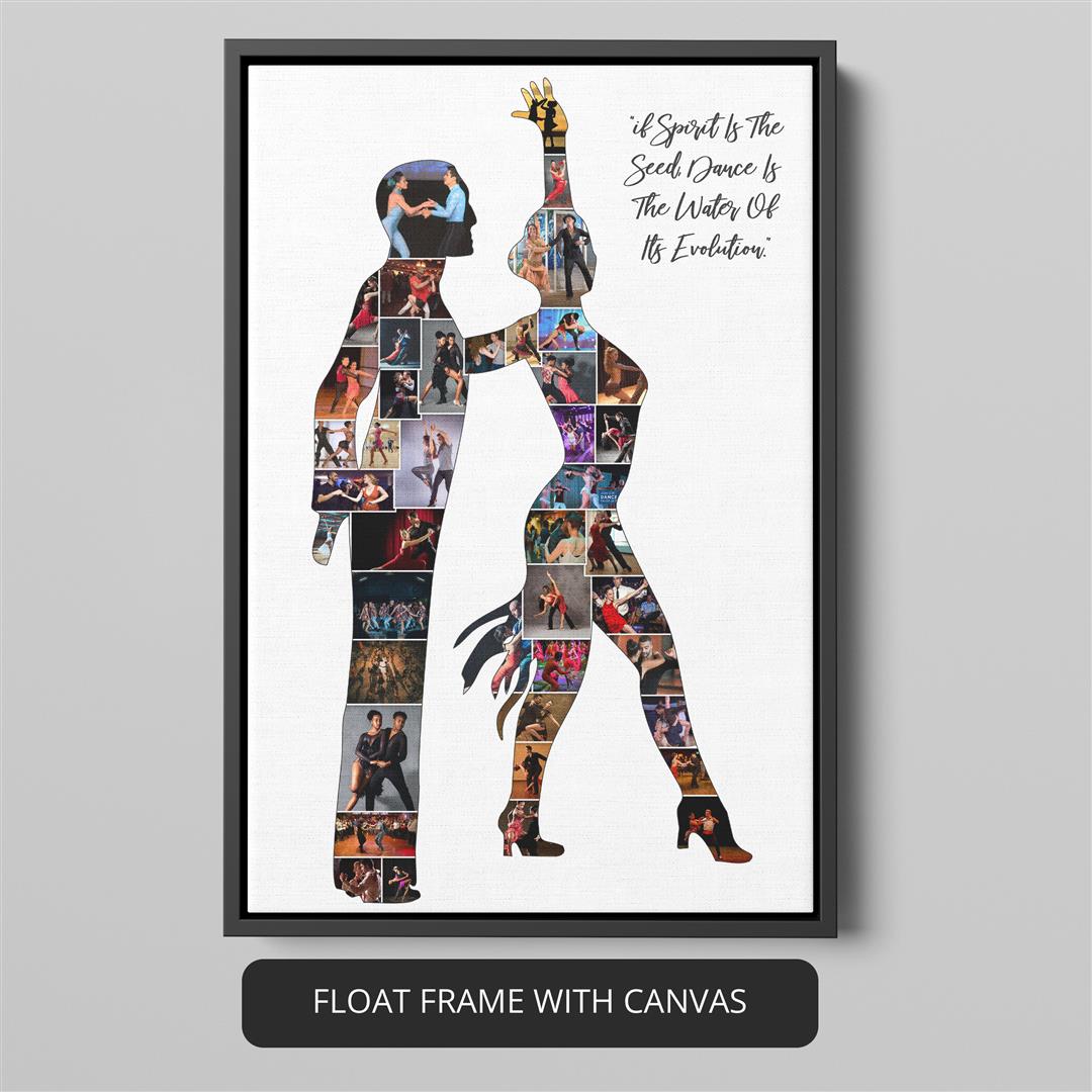 Best Gift for Married Couple - Dancing Couple Custom Art