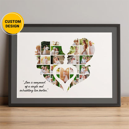Anniversary Gift for Husband - Personalized Photo Collage