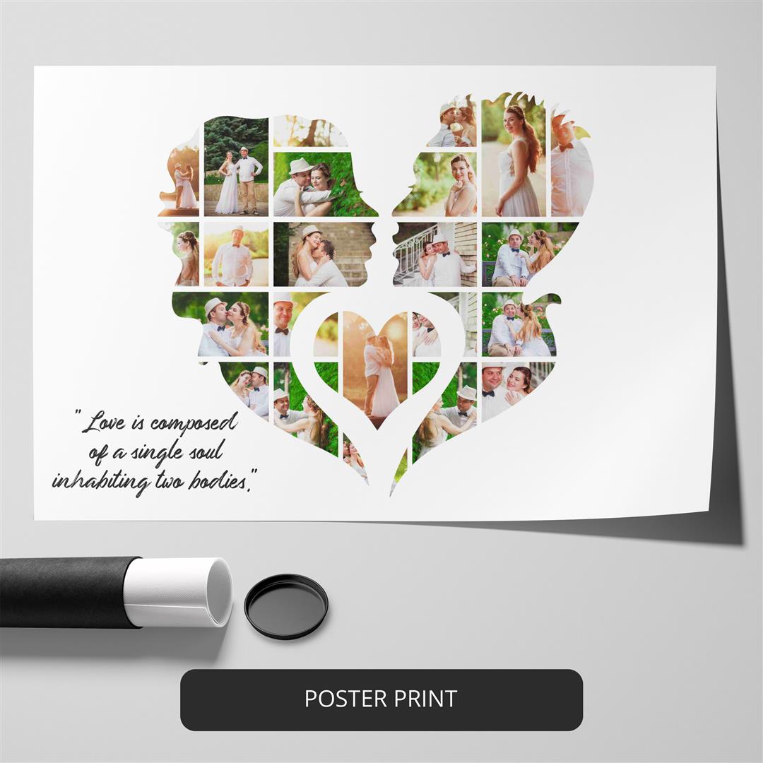 Personalized Gifts for Husband - Custom Photo Collage