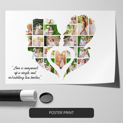 Personalized Gifts for Husband - Custom Photo Collage