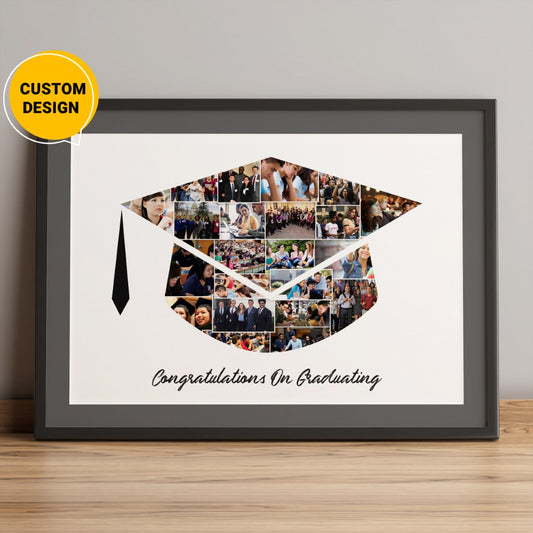 Personalized Graduation Photo Collage - Perfect Graduation Gifts for Her