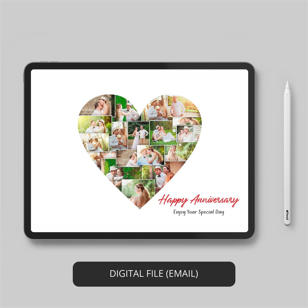 Heart Shape Picture Frame - Preserve Precious Memories with Heart Art