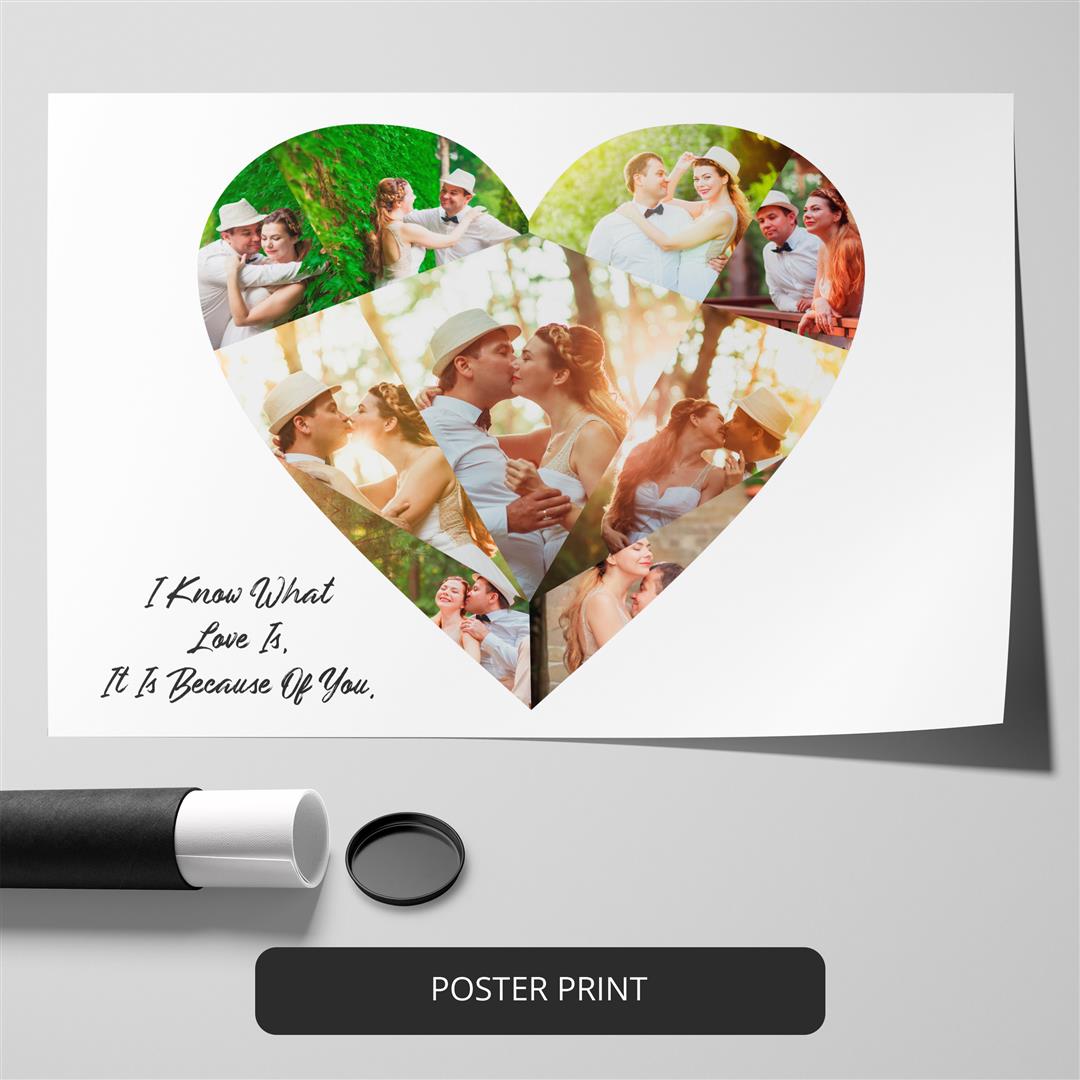 Heart Shaped Gifts - Unique and Memorable Photo Collage