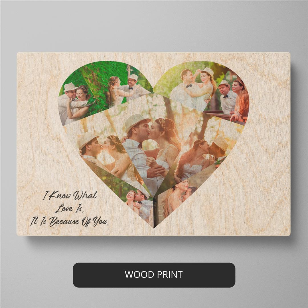 Best Heart Shaped Gifts - Customized Photo Collage
