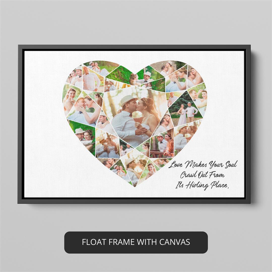 Heart-shaped gifts - Personalized art for your loved ones