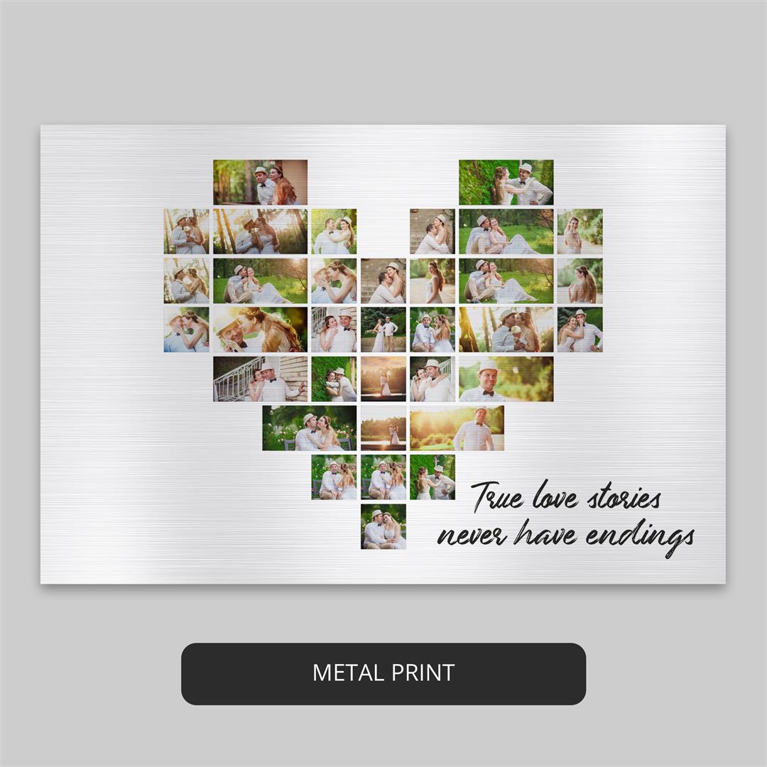 Best Gift for Married Couple: Personalized Collage Photo Frame
