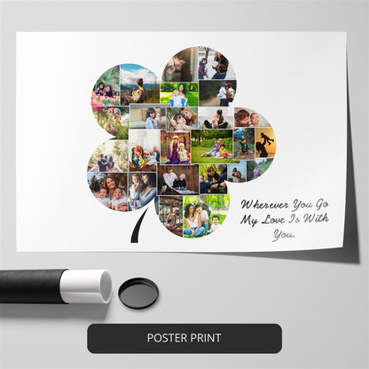 Stunning Flower Shaped Photo Collage - Perfect Gift Idea