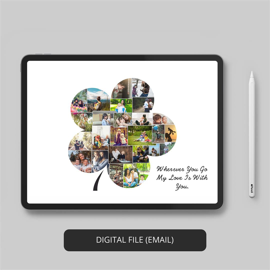 Anniversary Flower Gift - Unique and Memorable Photo Collage