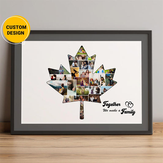 Customizable Maple Leaf Wall Décor - Personalized Toronto Maple Leaf Gifts