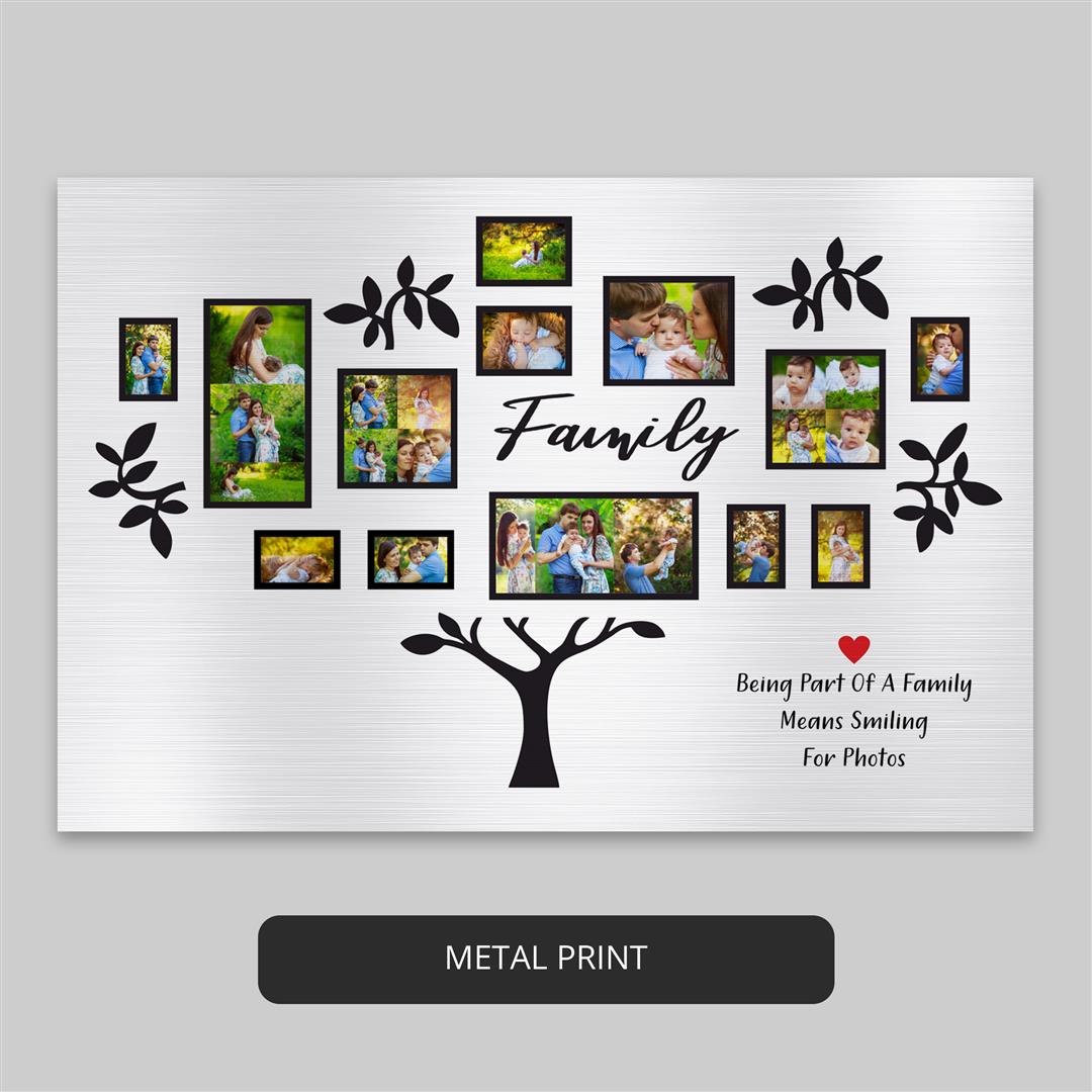 Family Tree Gift Ideas: Personalized Photo Collage for All Occasions