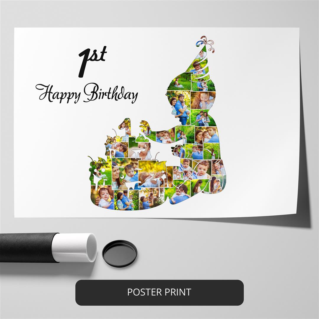 Birthday Photo Collage - Unique and Meaningful Personalised Gift