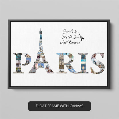 Holiday Decor and Travel Memory Gifts - Discover Our Paris Themed Photo Collage