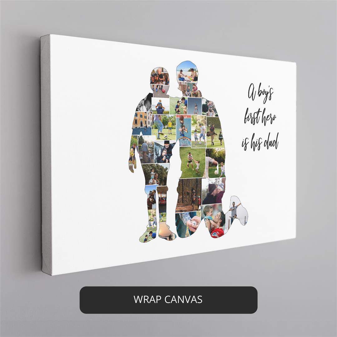 Dad photo collage: Gifts Dads love - Personalized gifts for Dad