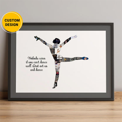 Personalized Dance Gift: Custom Photo Collage for Dance Enthusiasts